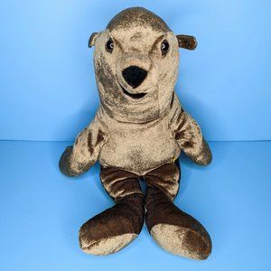 Build A Bear California Sea Lion 14" Plush Zoo Stuffed Animal Seal No Whiskers